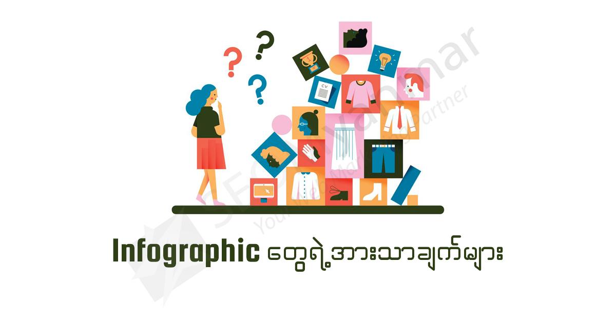 Infographic တွေရဲ့ အားသာချက်များ Infographic တွေရဲ့ အားသာချက်များ